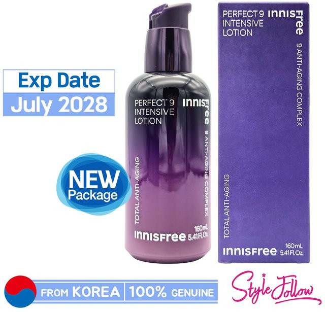 Innisfree Perfect 9 Intensivlotion, 160 ml, Unisex - Bild 1