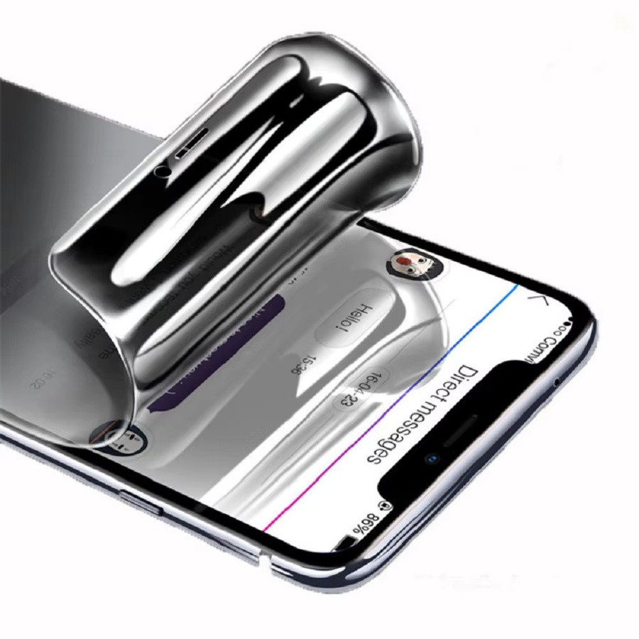 MAOSENGUOJI Privacy Hydrogel Displayschutzfolie für Honor Magic 8Pro, Matte Anti-Peeping Schutzfolie in Transparent - Bild 5