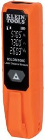 Klein Tools Laser-Entfernungsmesser kompakt in Orange mit 30,5 m Reichweite - Bild 1