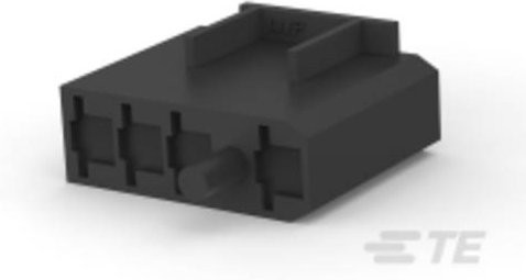 TE Connectivity 521066-1 Kunststoff-Verbindungsteil in Schwarz - Bild 1