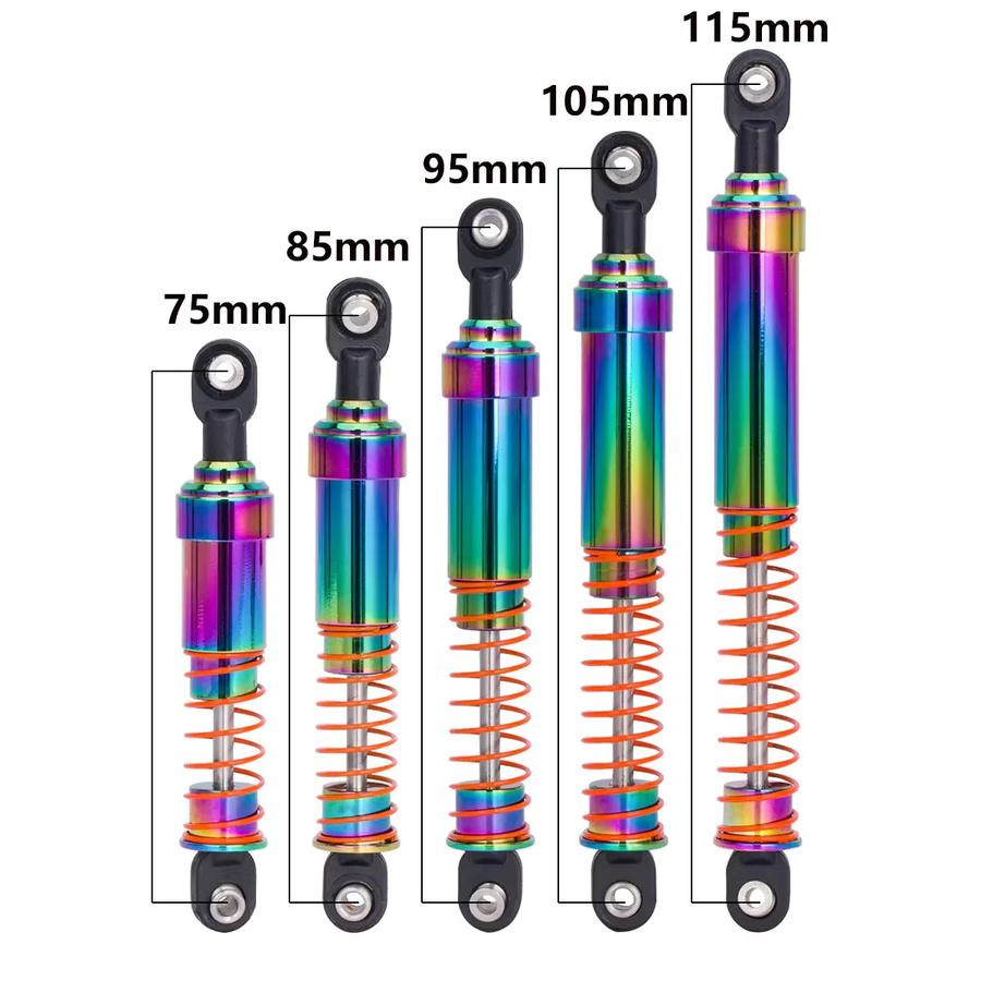 MALOM RC Aluminium Big Bore Schocks Öldämpfer, 2-teiliges Set, Metall - Bild 2