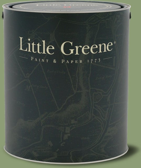 Little Greene Intelligent Floor Paint Garden 86 Grün, wasserbasiert, satinmatt, 2,5 l - Bild 1