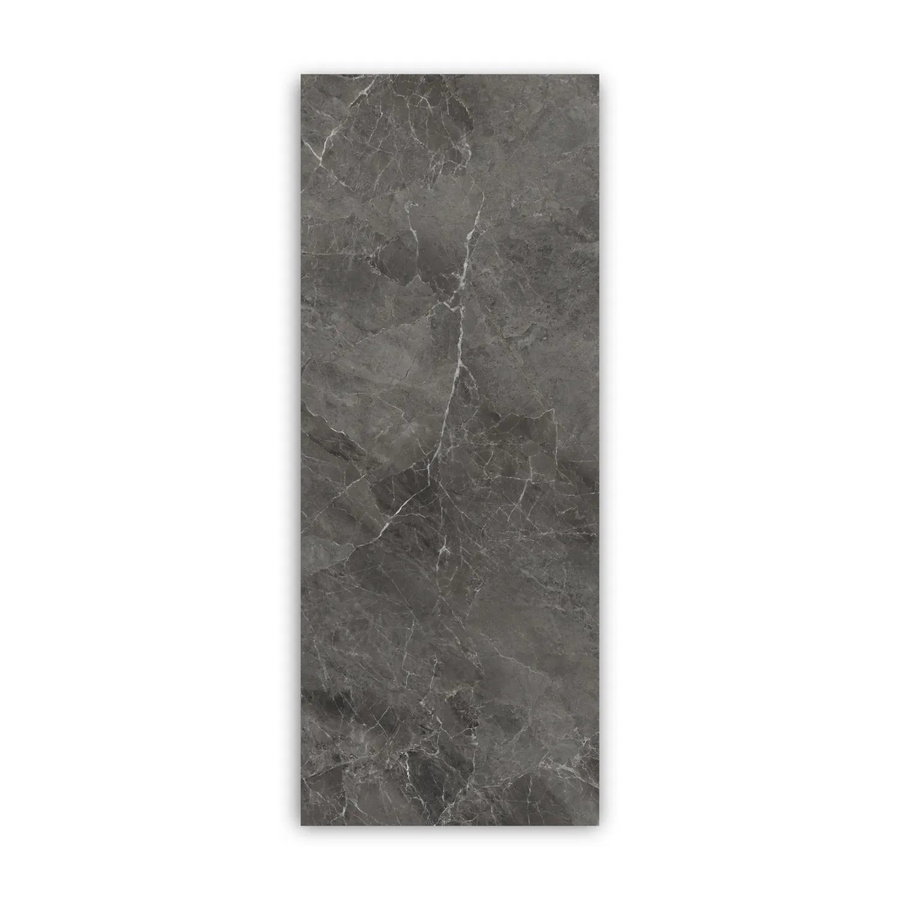 Walllux Duschrückwand in Marmor-Optik Dunkelgrau aus Alu-Verbund, B/H: 100 x 255 cm, Stärke: 3 mm - Bild 2