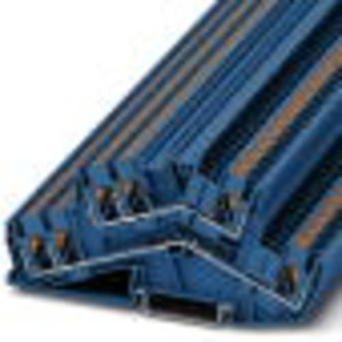 Phoenix Contact 3210601 Doppelstockklemme Zugfeder Blau 5,2 mm 50 Stück - Bild 1