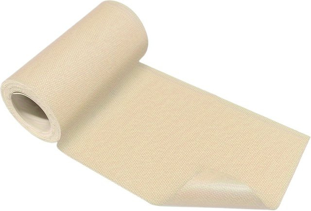 Selbstklebendes Leinen-Reparaturband in Beige, Breite: 7,6 cm, Länge: 152 cm, 0,2 mm dick für die Reparatur von Möbeln, Sofas, Zelten und Kleidung - Bild 1