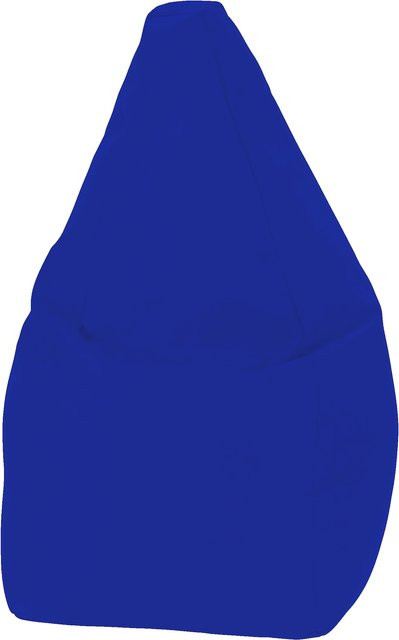 Linker Licardo Sitzsack Noble Soft in Blau mit Velvet-Stoff, Höhe: 90 cm - Bild 1