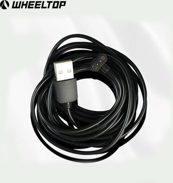 Wheeltop EDS elektronisches Schaltladekabel mit USB-C Anschluss in Schwarz - Bild 1