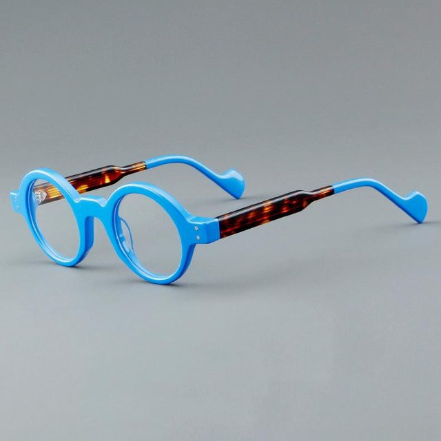 Bai Fen Bai Electronic 3C Korrekturbrille, Acetat, Rund, Vollrand, Unisex, grey - Bild 1