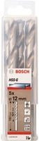 Bosch HSS-G Metall-Spiralbohrer in Silber, Durchmesser: 12 mm, Gesamtlänge: 15,1 cm - Bild 1