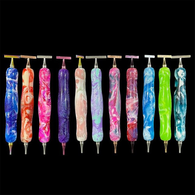Multifunktionaler Metall-Punktstift für Diamantmalerei und Stickerei in Multicolor - Bild 1