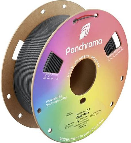 Polymaker Panchroma PLA Highspeed Filament 1.75mm 1000g Dunkelgrau - Bild 1