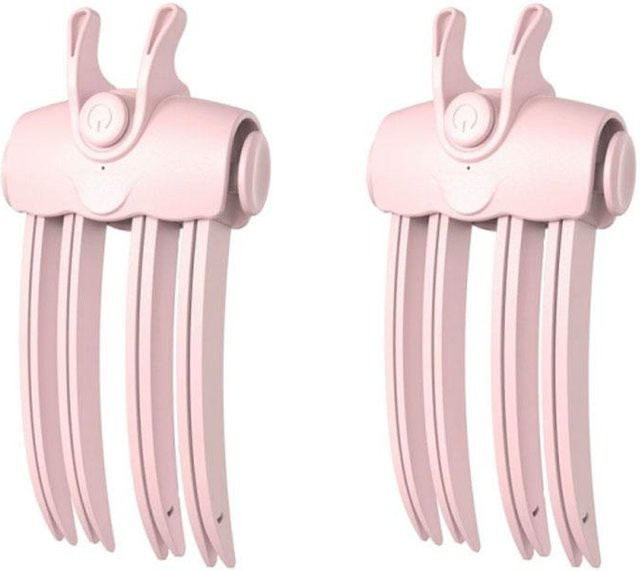 Meiteai-All Elektrische Haarspange für Locken, 2 Stück, Rosa - Bild 1