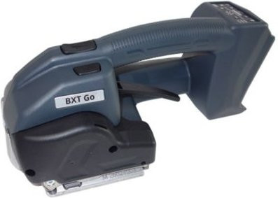 Signode BXT Go Umreifungsgerät in Schwarz, Anthrazit und Grau, für Bandbreite 12-16 mm und Bandstärke 0,5-1 mm, Zugkraft 2000 N, mit 3 Betriebsarten, inklusive Akku und Ladegerät - Bild 1