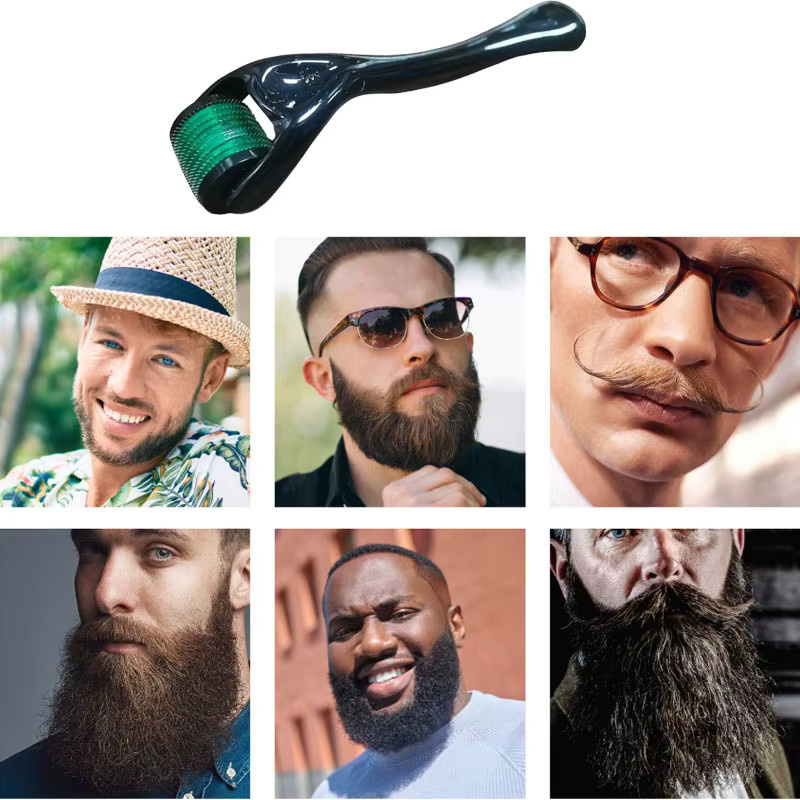 miqmi Derma Roller, 540 Nadeln, für Gesicht, Körper und Haare, Unisex - Bild 5