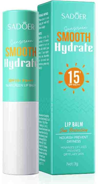 SADOER Lippenbalsam LSF 15, Unisex - Bild 1