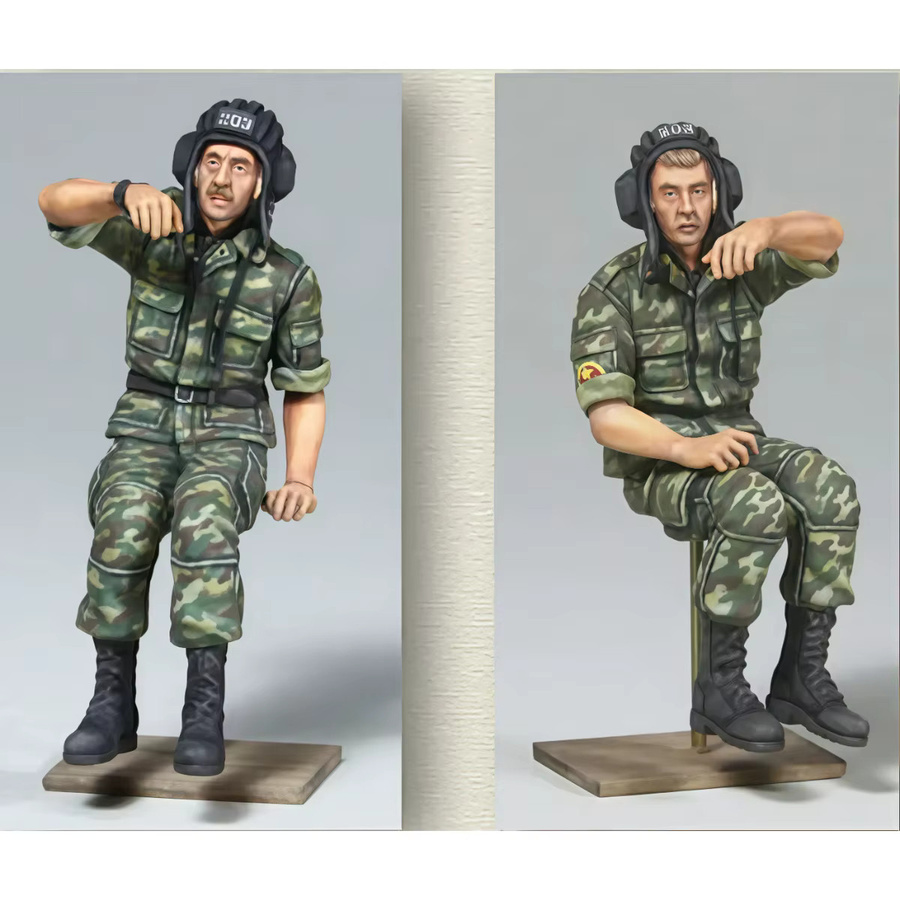 MEEKLION MODEL Moderne Kampfpanzerbesatzung, Unbemalter Modellbausatz, Maßstab 1:35 - Bild 3