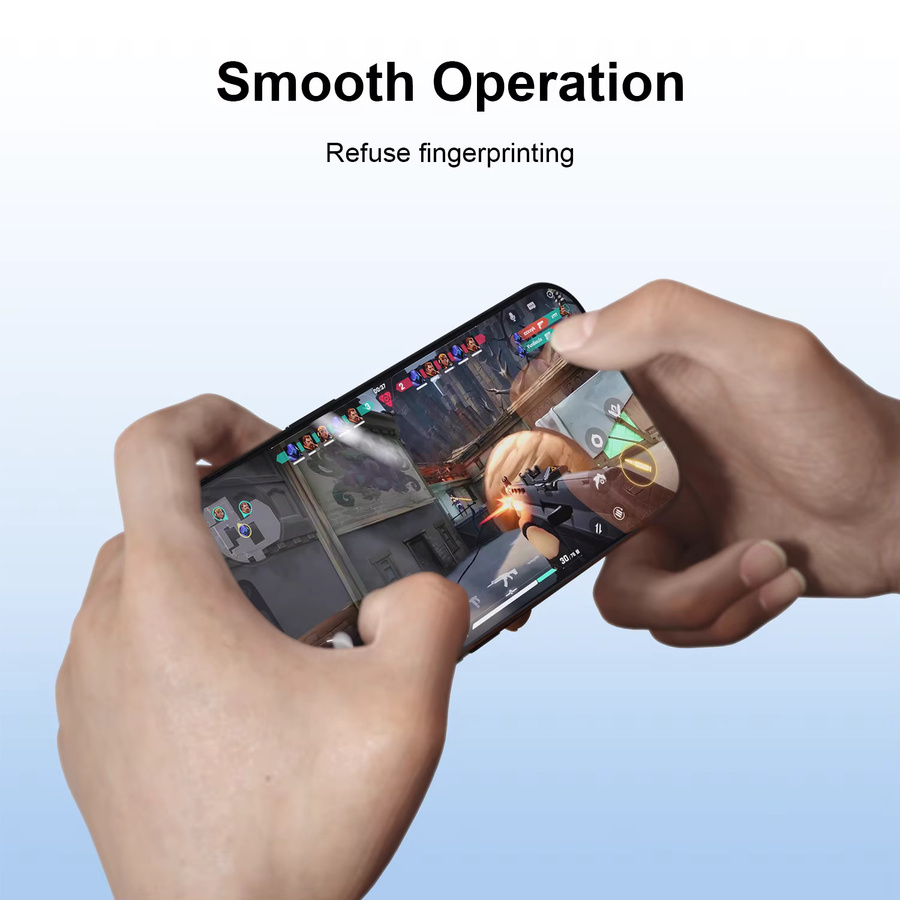 Bonola 2er-Pack Displayschutzfolie aus gehärtetem Glas für iPhone 17 Pro MAX und iPhone 17 Air, transparent, 9H Schutz mit einfachem Ortungsgerät - Bild 4