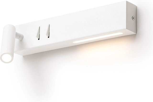Rendl Odeon LED Wandleuchte in Weiß mit Up-Down-Lichtfunktion und verstellbarer Ausrichtung - Bild 1