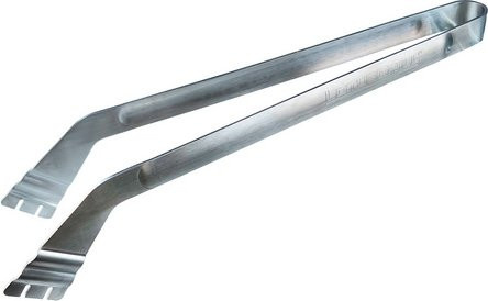 LotusGrill Grillzange aus Edelstahl in Silber, B/H/L: 34,0 x 20,0 x 13,0 cm - Bild 1