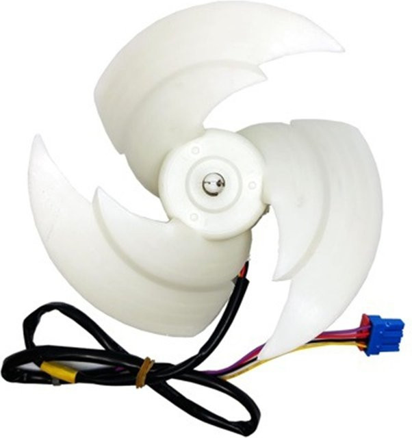 LG Kühlschrank-Kondensatorlüfter Lüftermotor-Baugruppe in Weiß, DC 12V 1A 4-polig, ersetzt AP 6235485 4509126 - Bild 1