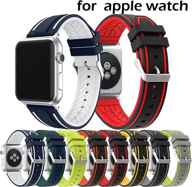 JBAILI Uhrenarmband Silikon, Unisex - Bild 1