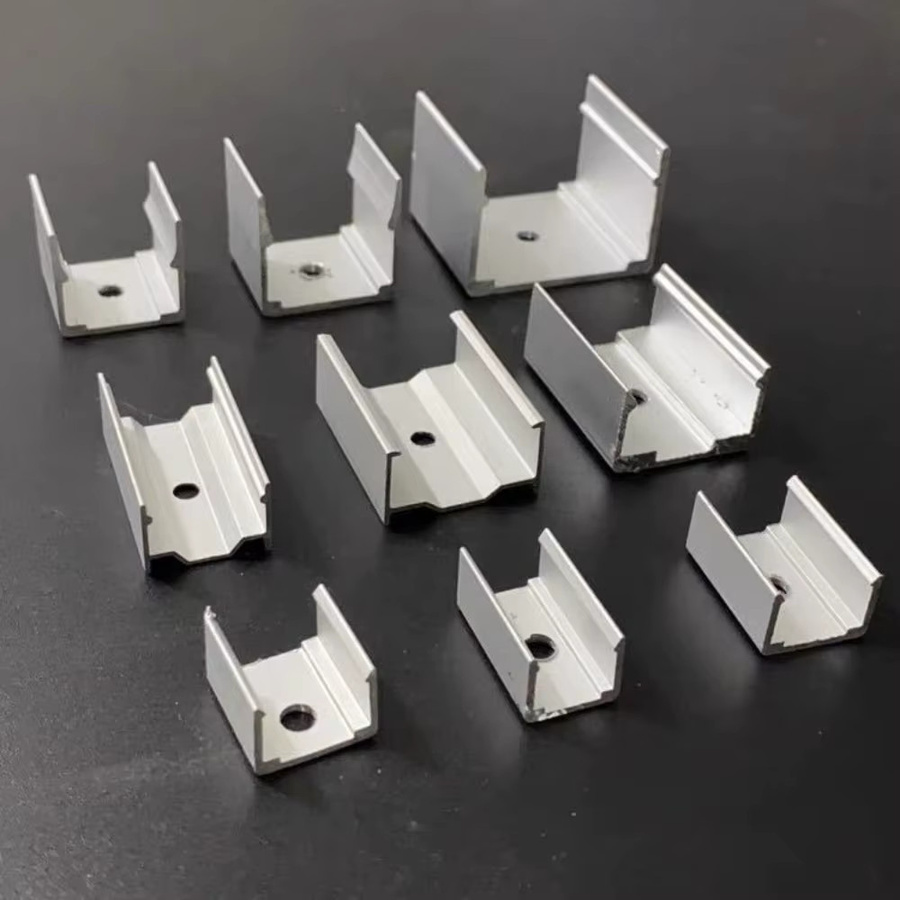 YSRSAI LED Neon Rohr Halter Clips aus Aluminium und Silikon in Silber für WS2811 WS2812B Streifen Licht - Bild 5