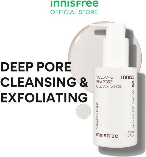 Innisfree Super Volcanic Pore BHA Reinigungsöl, 150 ml, Unisex - Bild 1