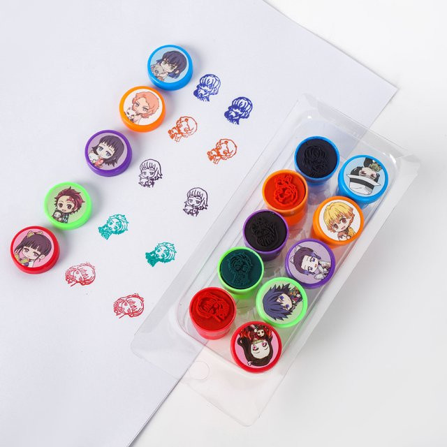 Bandai Demon Slayer Selbstfärbende Stempel, 10/20/30 Stück - Bild 1