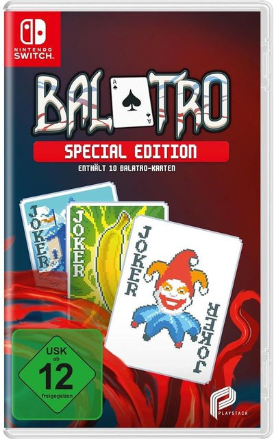 Balatro Special Edition Nintendo Switch Spiel Strategie Puzzle Roguelike USK 12 - Bild 1