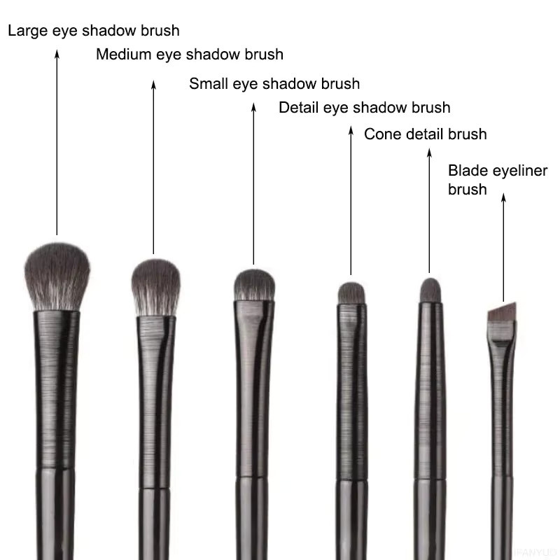 RUZOFO Augen-Make-up-Pinsel Set, Unisex - Bild 2