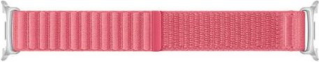 Samsung Uhrenarmband Textil, Rot, S/M, Galaxy Watch8, Watch8 Classic - Bild 1