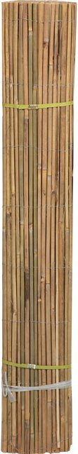 Bambusmatte in Braun aus gewebtem Bambus und Eisendraht B x H: 300 x 150 cm - Bild 1