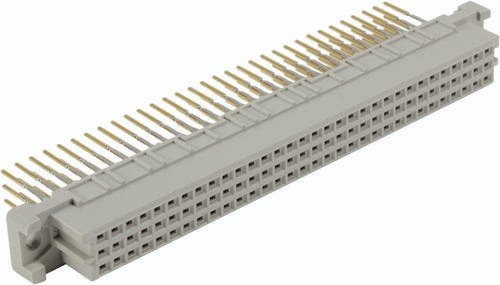 HARTING Federleiste aus Messing, 3 Reihen, grau, Artikelnummer 09032962861 - Bild 1