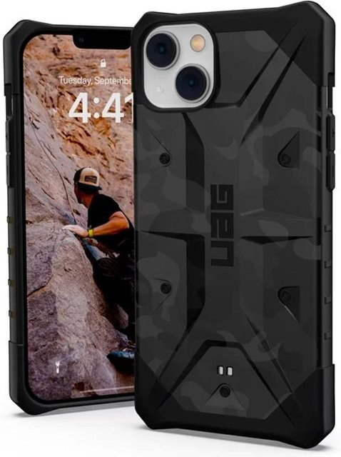 Urban Armor Gear Schutzhülle Pathfinder SE für Apple iPhone 14 Plus in Midnight Camo Schwarz - Bild 1