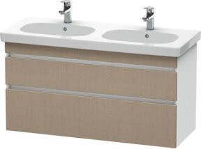 Duravit Waschtischunterschrank DuraStyle in Weiss, wandhängend, Breite: 115 cm, Tiefe: 45,3 cm, Höhe: 61 cm - Bild 1