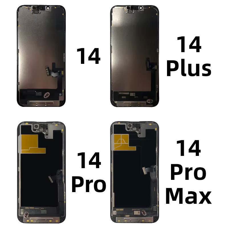 Apple OLED LCD Display Bildschirm mit Touch Digitizer Montage für iPhone XR XS Max 11 12 13 14 15 16 Pro Max Mini Plus in Schwarz - Bild 3
