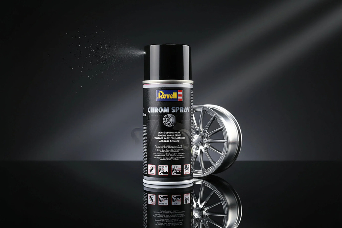 Revell Abdecklack Chrom Spraydose, Zubehör - Bild 5