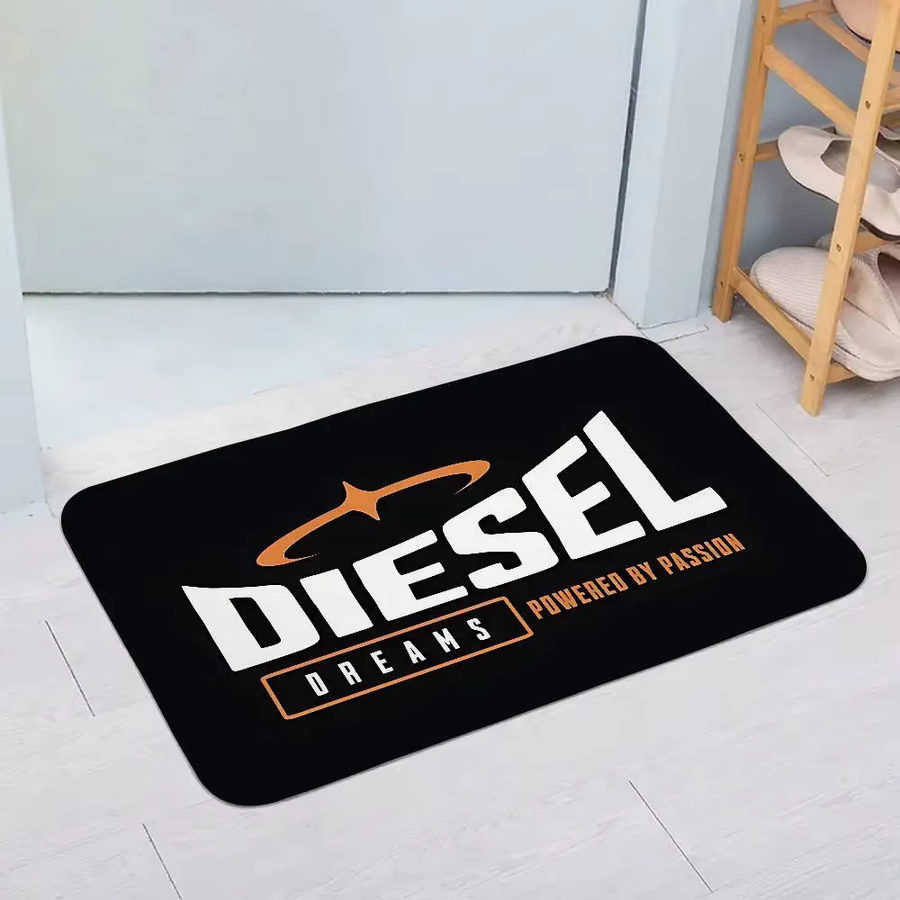 Rastar D-DIESEL Logo Fußmatte, rutschfest, Schwarz, B/T: 60 x 40 cm - Bild 5