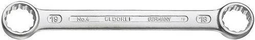 Gedore Doppelringschlüssel 4 8x9 mm, gerade, silber, Edelstahl - Bild 1