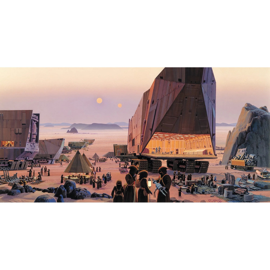 Komar Fototapete Vlies Star Wars Classic RMQ Java Market, Multicolor, Breite: 500 cm, Höhe: 250 cm - Bild 2