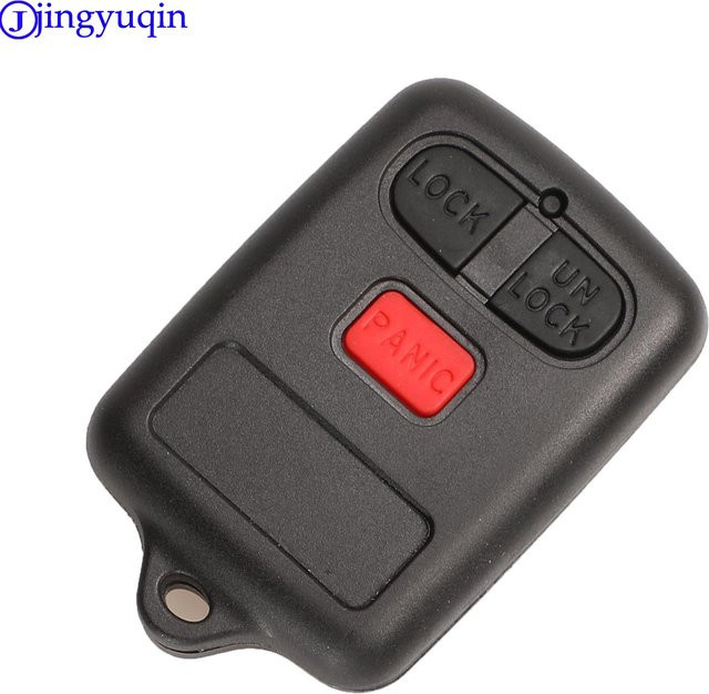 Jingyuqin Auto Schlüssel Shell Fob 3B Fernbedienung Gehäuse für BYD und Toyota in Schwarz - Bild 1