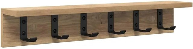 vidaXL Wandmontierter Nachttisch Artisan-Eiche in Braun, B/T/H: 60 x 10,5 x 10,5 cm - Bild 1