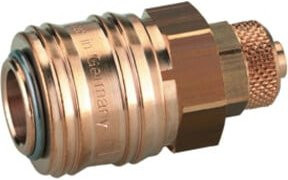 Schneider Electric Schnellkupplung SK-NW7,2-8x6mm aus Messing in Gold - Bild 1