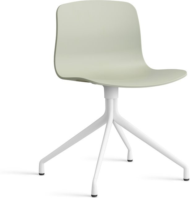 HAY About A Chair AAC 10 Drehstuhl aus Kunststoff in Grün Matt - Bild 1