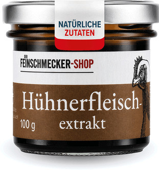 Der Feinschmecker-Shop Hühnerfleischextrakt 100 g - Bild 1
