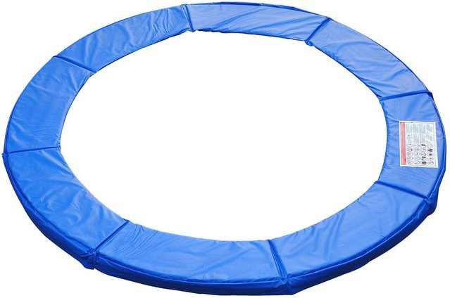 HOMCOM Trampolin Zubehör Set mit Randabdeckung und Sicherheitsnetz in Blau, Durchmesser: 305 cm - Bild 1