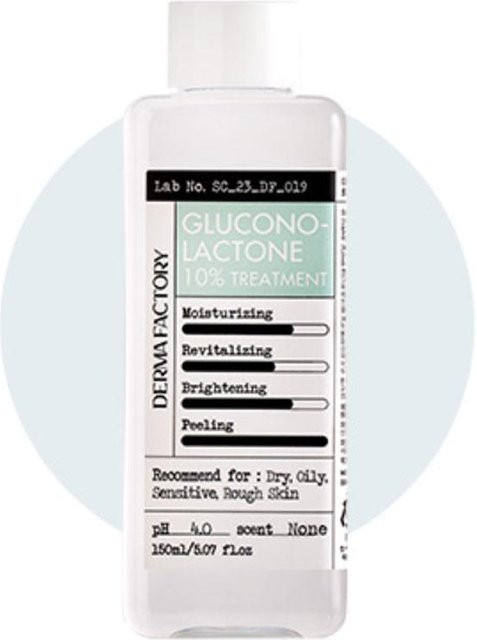 Dermafactory Gluconolacton PHA 10% Behandlung, 150 ml - Bild 1