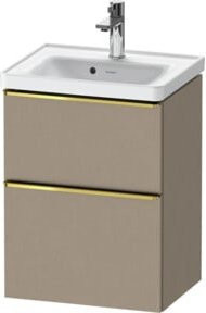 Duravit Waschtischunterschrank D-Neo in Beige, B/T/H: 48,4 x 37,2 x 62,5 cm - Bild 1