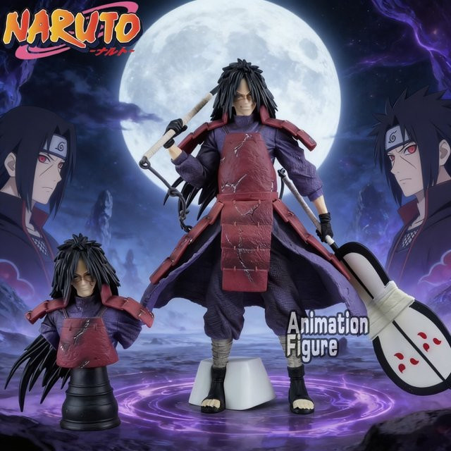 Bandai Naruto Uchiha Madara Senju Hashirama, Actionfiguren, Einzelfigur - Bild 1