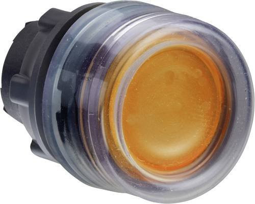 Schneider Electric ZB5AW553 Leuchtdrucktaster-Frontelement mit 1 gelber Taste und Druckentriegelung aus Kunststoff - Bild 1